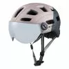 Cairn Quartz Visor Led USB Helmet -urban helmets Sales cairn quartz visor led usb helmet