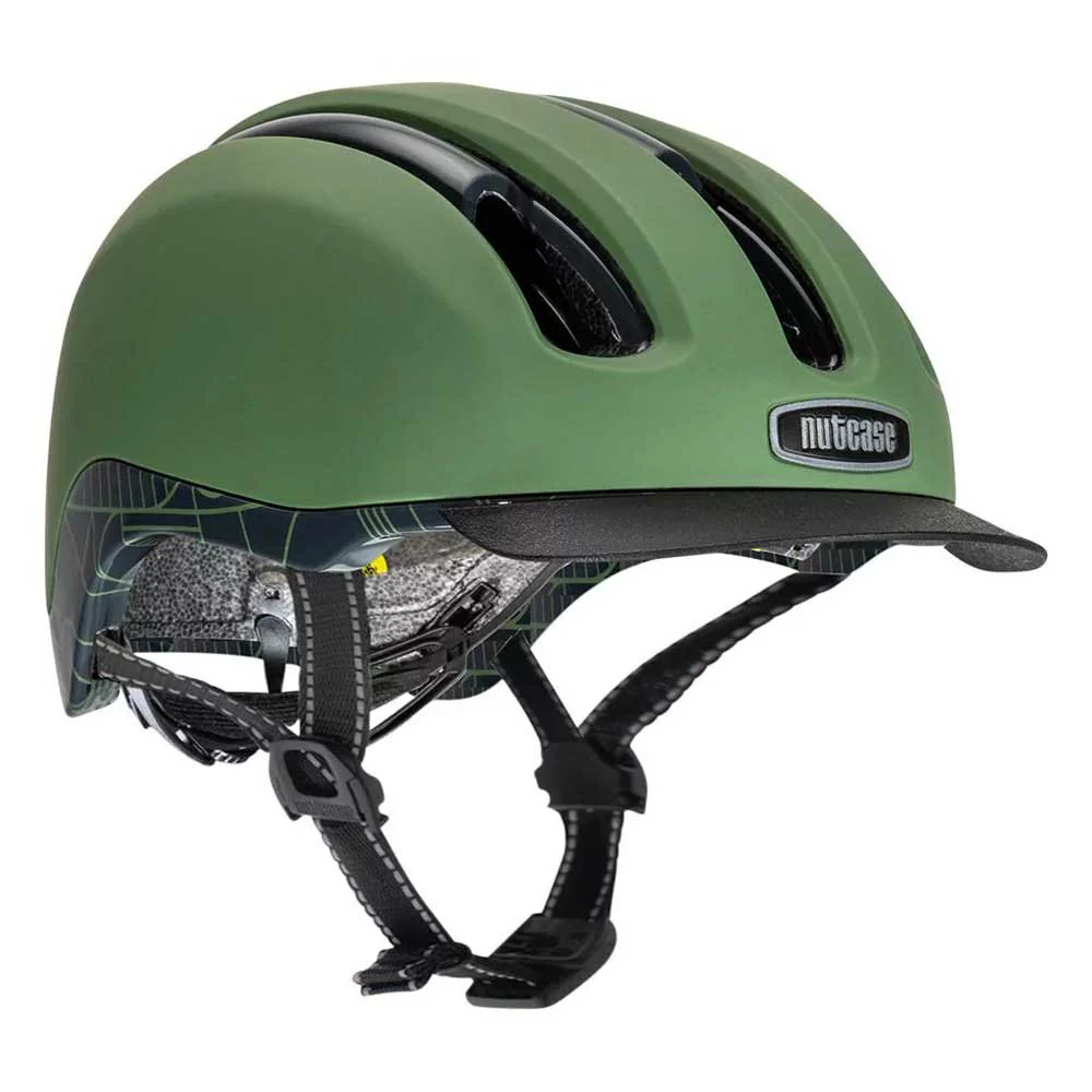 Nutcase Vio Adventure Bahous Green Helmet 3 Nutcase Vio Adventure Bahous Green Helmet